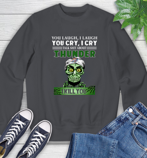 NBA Talk Shit About Oklahoma City Thunder I Kill You Achmed The Dead Terrorist Jeffrey Dunham Basketball Sweatshirt 6