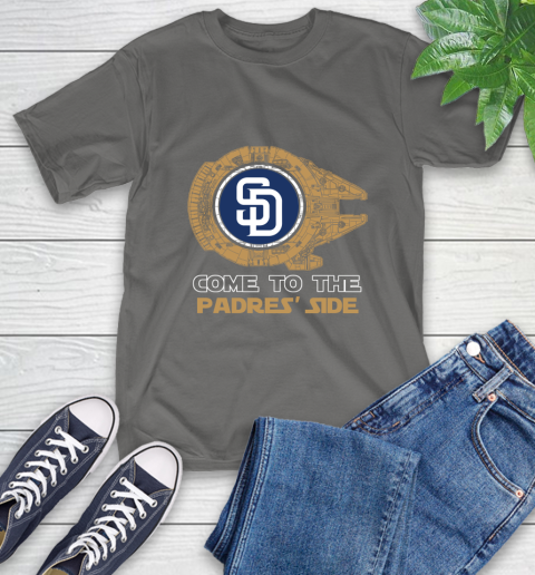 MLB Come To The San Diego Padres Side Star Wars Baseball Sports T-Shirt 10