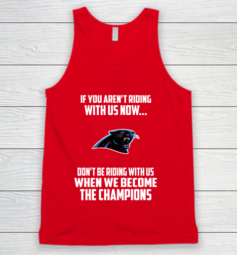 NFL Carolina Panthers Football We Become The Champions Tank Top 5