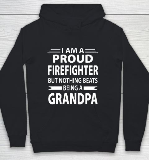 Grandpa Funny Gift Apparel  Firefighter Grandpa Youth Hoodie