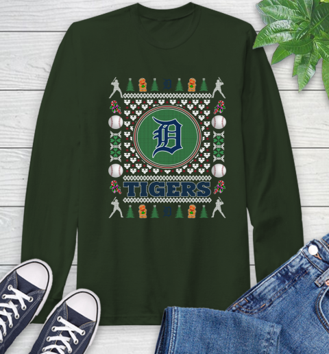 Detroit Tigers Merry Christmas MLB Baseball Loyal Fan Ugly Shirt 62