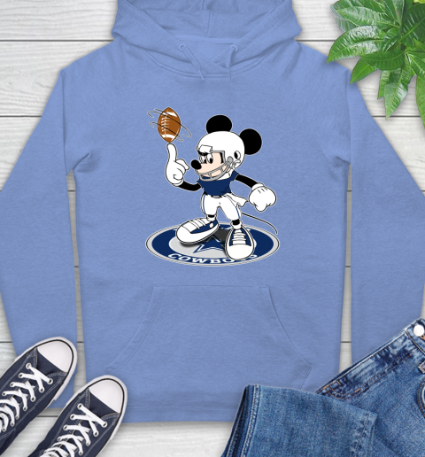 NFL Football Dallas Cowboys Cheerful Mickey Disney Shirt Hoodie 12