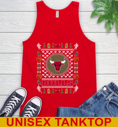 Chicago Bulls Merry Christmas NBA Basketball Loyal Fan Tank Top 5