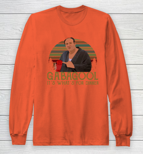Gabagool  It's What's for Dinner Long Sleeve T-Shirt 3