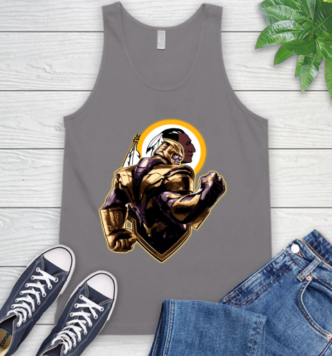 NFL Thanos Avengers Endgame Football Sports Washington Redskins Tank Top 7