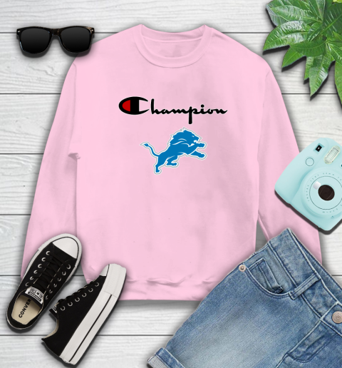NFL Football Detroit Lions Champion Shirt Sweatshirt 6