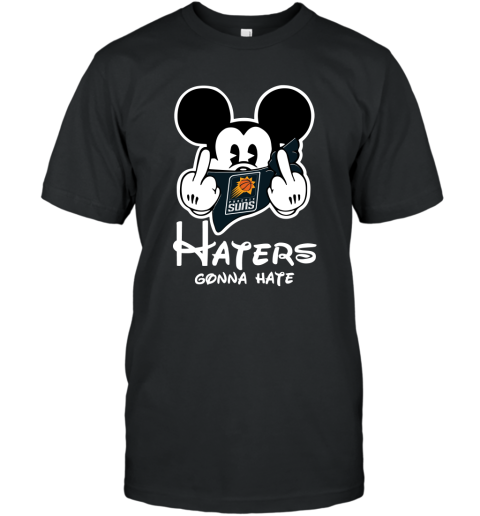 NBA Phoenix Suns Haters Gonna Hate Mickey Mouse Disney Basketball T Shirt