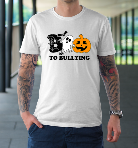 Boo To Bullying Orange Anti Bullying Unity Day Halloween T-Shirt
