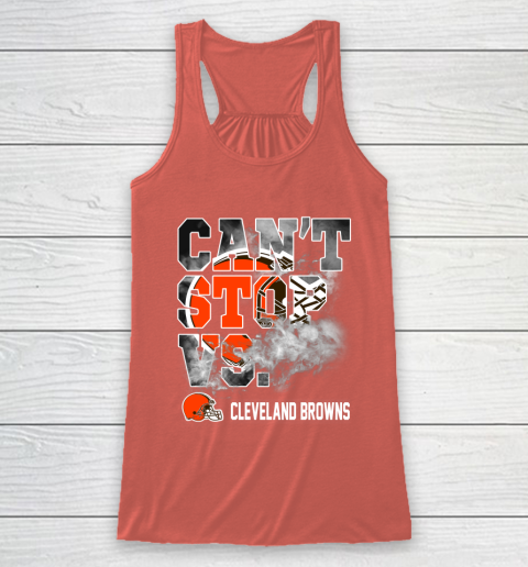 NFL Cleveland Browns Can't Stop Vs Racerback Tank 3