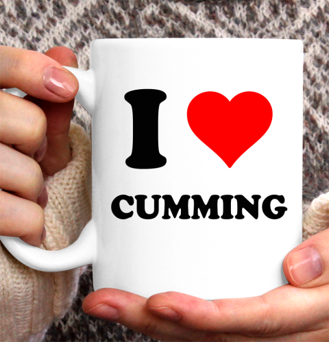 I Heart Cumming  I Love Cumming Ceramic Mug 11oz