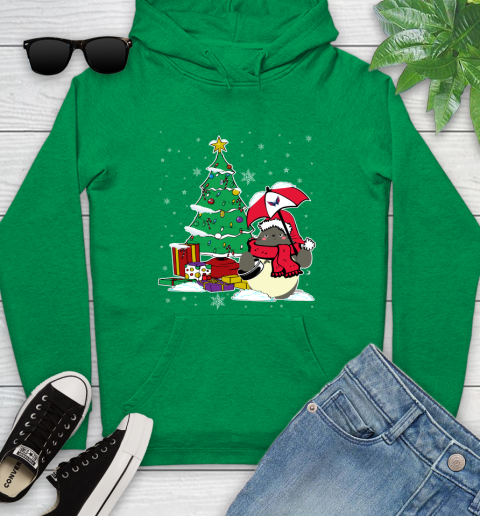 Washington Capitals NHL Hockey Cute Tonari No Totoro Christmas Sports Youth Hoodie 9