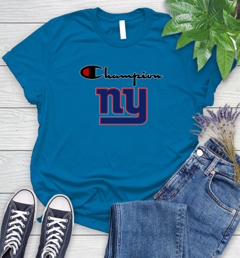 NFL Football New York Giants Champion Shirt Women's T-Shirt 5