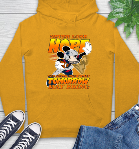 New England Patriots NFL Football Mickey Disney Never Lose Hope Hoodie 2