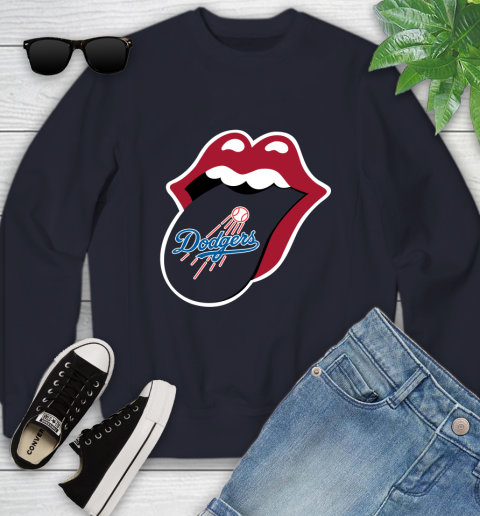 Los Angeles Dodgers MLB Baseball Lips I Root For My Team Adoring Fan 117