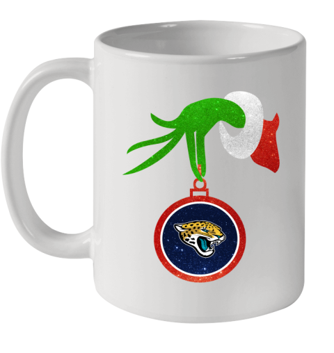 Jacksonville Jaguars Grinch Merry Christmas NFL Football Ceramic Mug 11oz