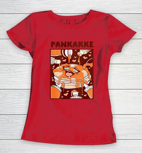 Pankakke Food Funny Cake Cupkakke Women's T-Shirt 7
