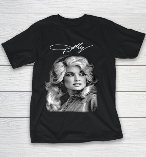 Dolly Parton Classic Vintage Signature Youth T-Shirt