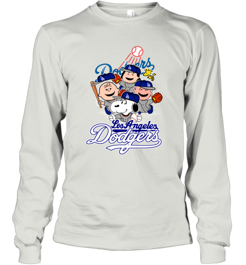 MLB Baseball Los Angeles Dodgers Snoopy The Peanuts Movie Shirt