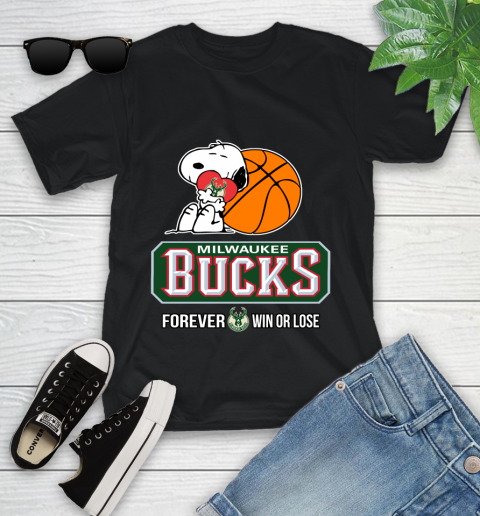 NBA The Peanuts Movie Snoopy Forever Win Or Lose Basketball Milwaukee Bucks 104