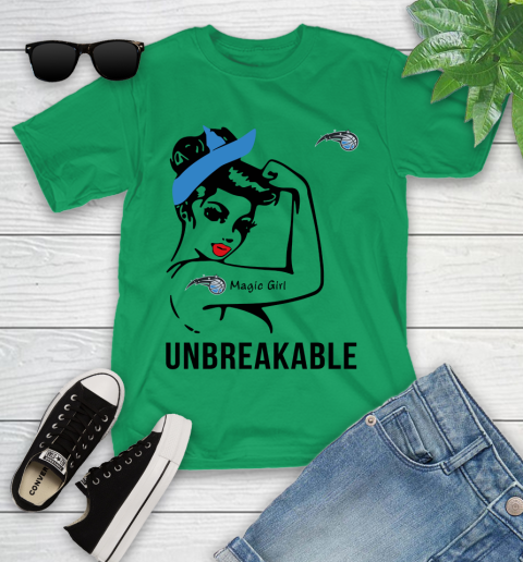 NBA Orlando Magic Girl Unbreakable Basketball Sports Youth T-Shirt 3