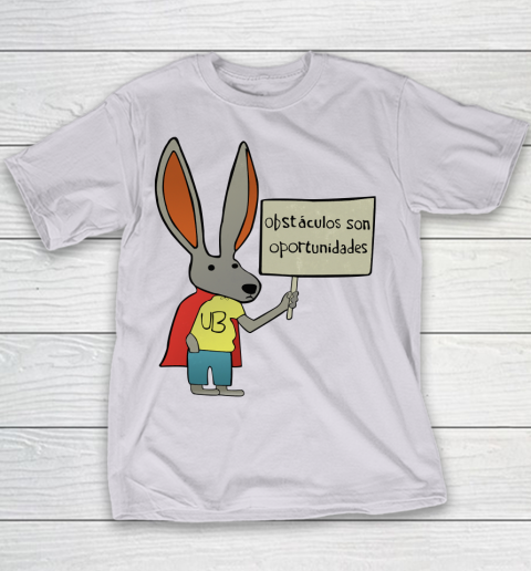 Rick Flag Shirt  Ultra Bunny with a Sign Youth T-Shirt 2