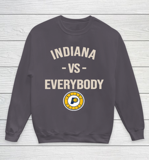Indiana Pacers Vs Everybody Youth Sweatshirt 5