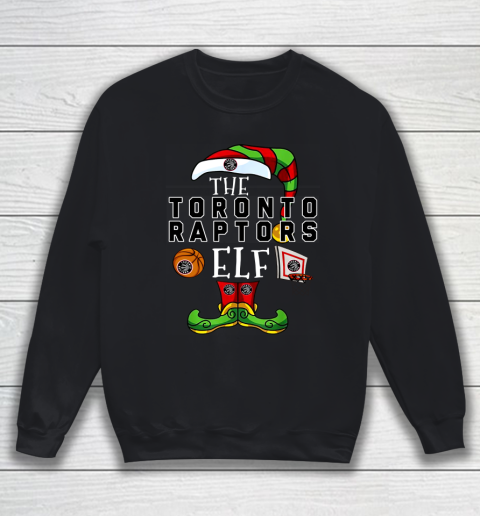 Toronto Raptors Christmas ELF Funny NBA Sweatshirt