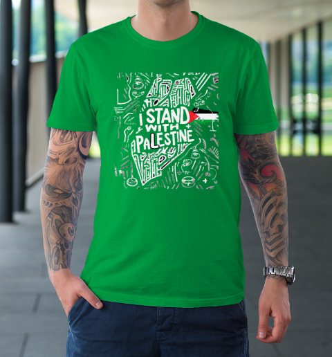I Stand With Palestine Quote Free Palestine T-Shirt 5