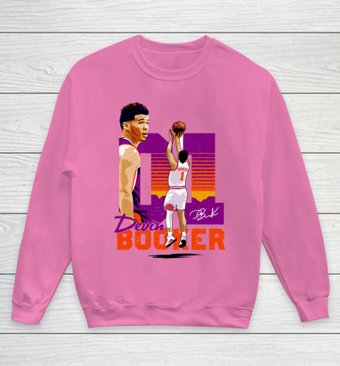 Devin Booker 01 Phoenix Suns Youth Sweatshirt 3