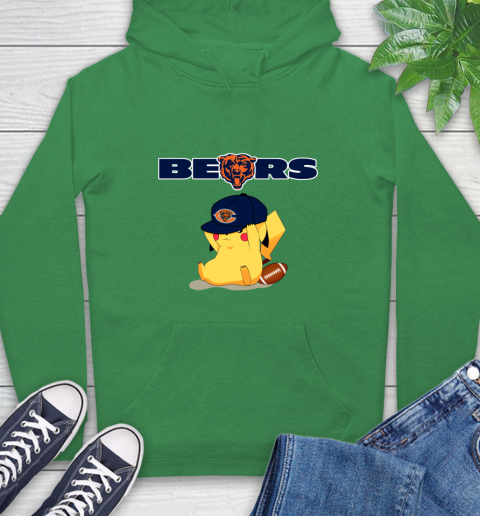 NFL Pikachu Football Sports Chicago Bears Hoodie 8