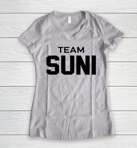 Official Team Suni Women's V-Neck T-Shirt