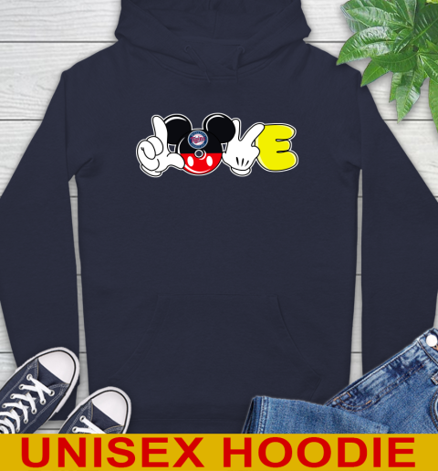 Minnesota Twins MLB Baseball Love Mickey Disney Sports Hoodie 4