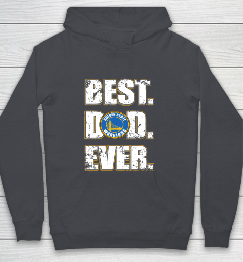 NBA Golden State Warriors Basketball Best Dad Ever Family Shirt Youth Hoodie 5