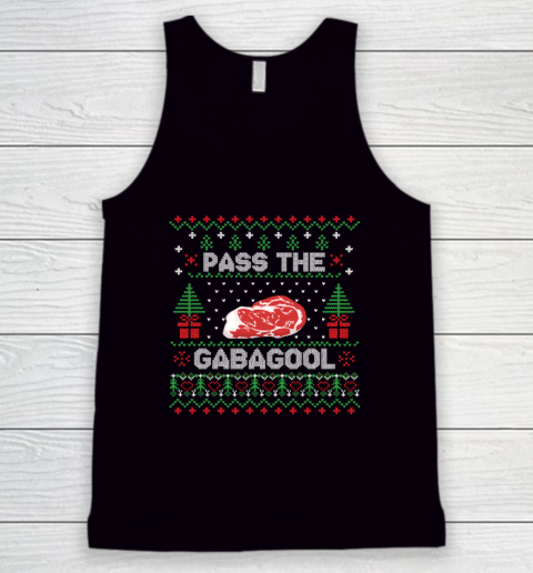 Pass the Gabagool Tacky Ugly Christmas Tank Top