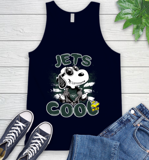NFL Football New York Jets Cool Snoopy Shirt Tank Top 2