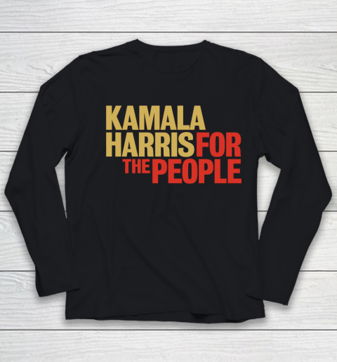 Kamala Harris For The People Youth Long Sleeve