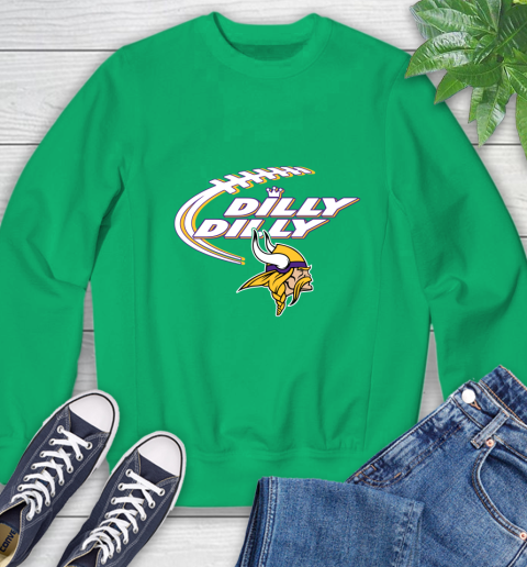NFL Minnesota Vikings Dilly Dilly Football Sports Sweatshirt 6