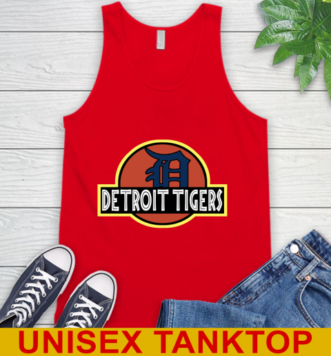 MLB Detroit Tigers Jurassic Park Dinosaur Movie Baseball Sports 75