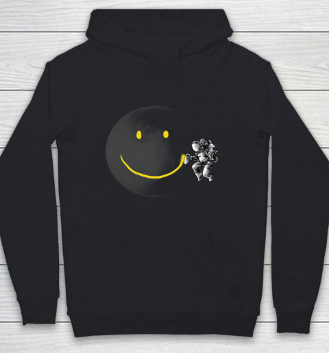 Funny Shirt Make a Smile Space Youth Hoodie