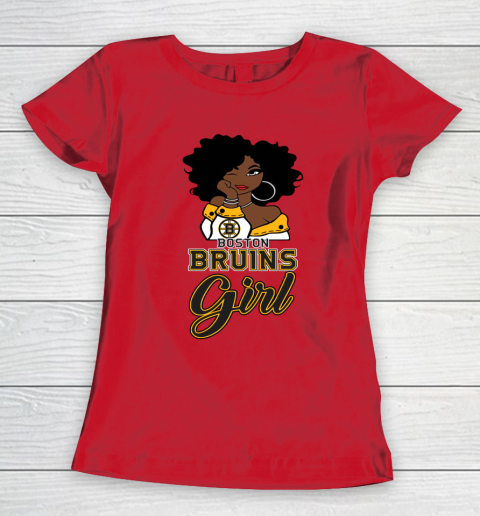 Boston Bruins Girl NHL Women's T-Shirt 10