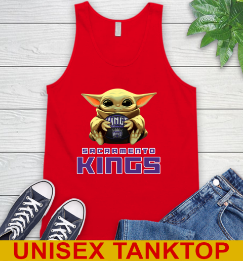 NBA Basketball Sacramento Kings Star Wars Baby Yoda Shirt 75