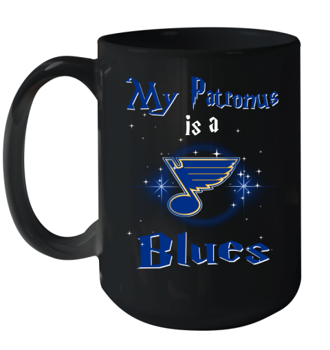 NHL Hockey Harry Potter My Patronus Is A St.Louis Blues Ceramic Mug 15oz