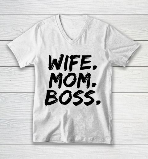 Mother's Day Funny Gift Ideas Apparel  Mom Power T Shirt V-Neck T-Shirt