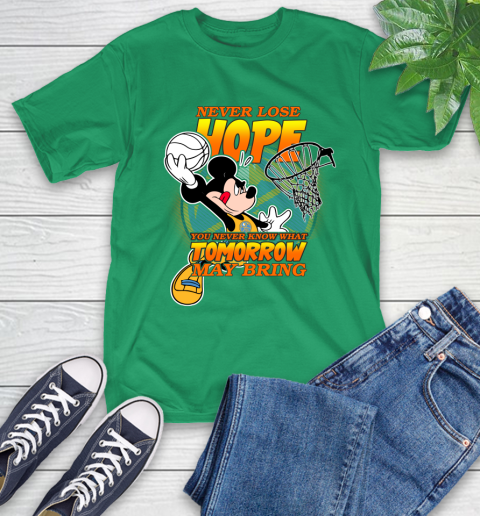 Denver Nuggets NBA Basketball Mickey Disney Never Lose Hope T-Shirt 7