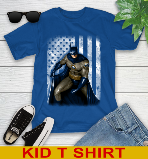 Buffalo Sabres NHL Hockey Batman DC American Flag Shirt Youth T-Shirt 10