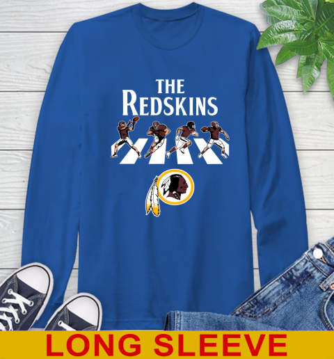 NFL Football Washington Redskins The Beatles Rock Band Shirt Long