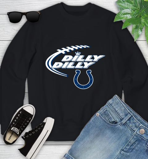 NFL Indianapolis Colts Dilly Dilly Football Sports Youth Sweatshirt 2