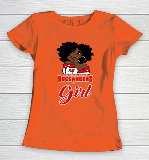 Tampa Bay Buccaneers Girl NFL Women's T-Shirt 5