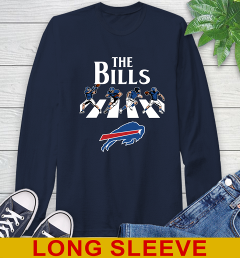 NFL Football Buffalo Bills The Beatles Rock Band Shirt Long Sleeve T-Shirt 3