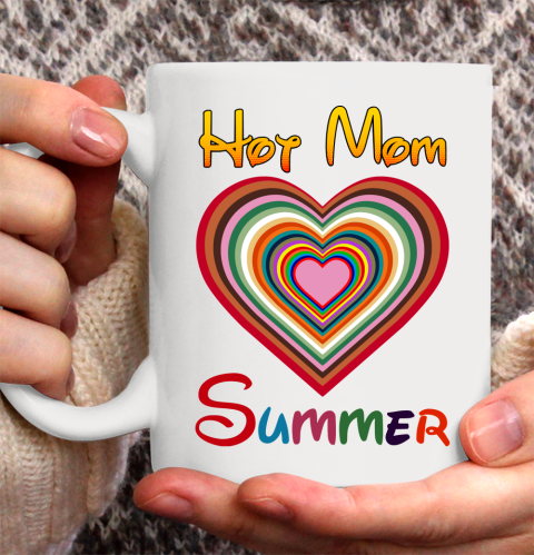 Hot Mom Summer LGBT Gay Ceramic Mug 11oz